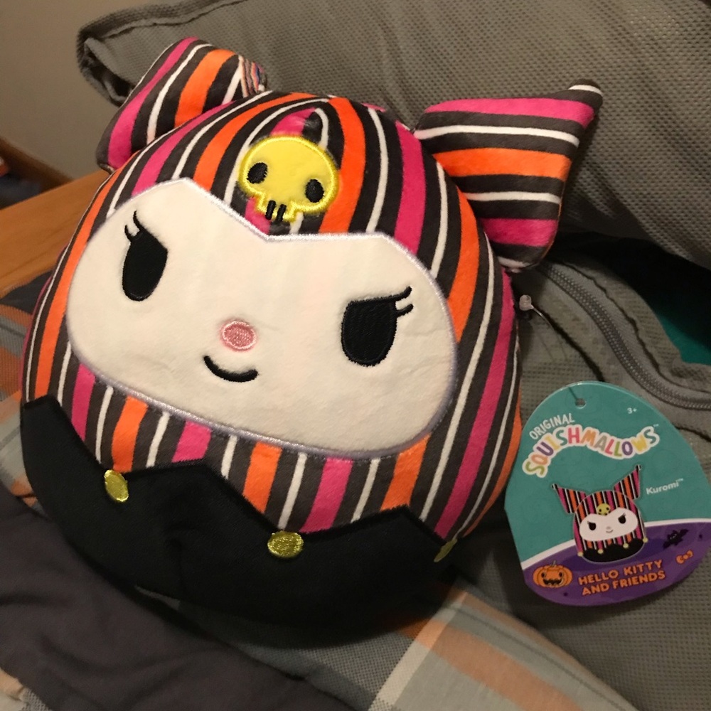 Squishmallow Kuromi Halloween plush, NEW!